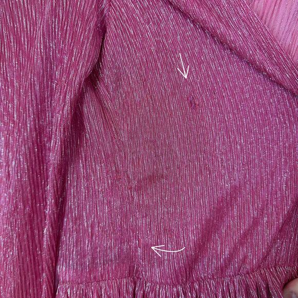 Sabina Musayev Carry Mini Dress in Hot Pink Size Small - Picture 11 of 11